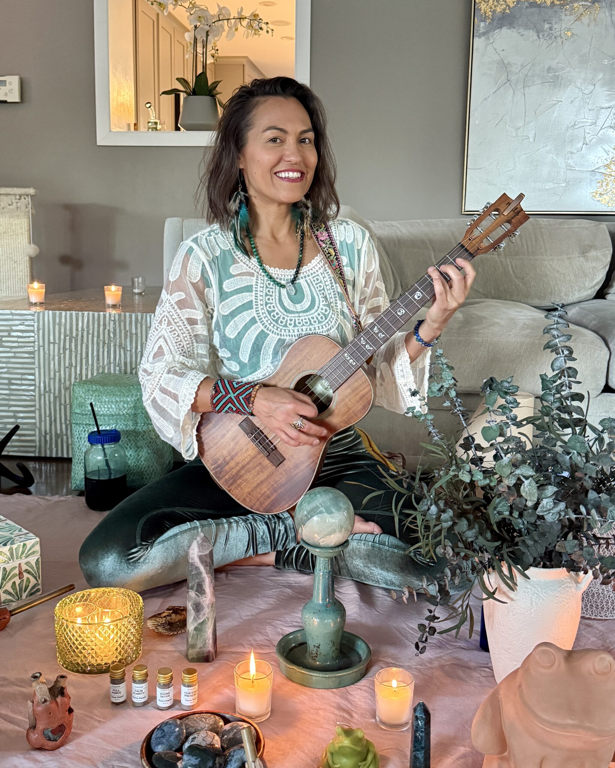 Shamama, ceremonial guide and founder
