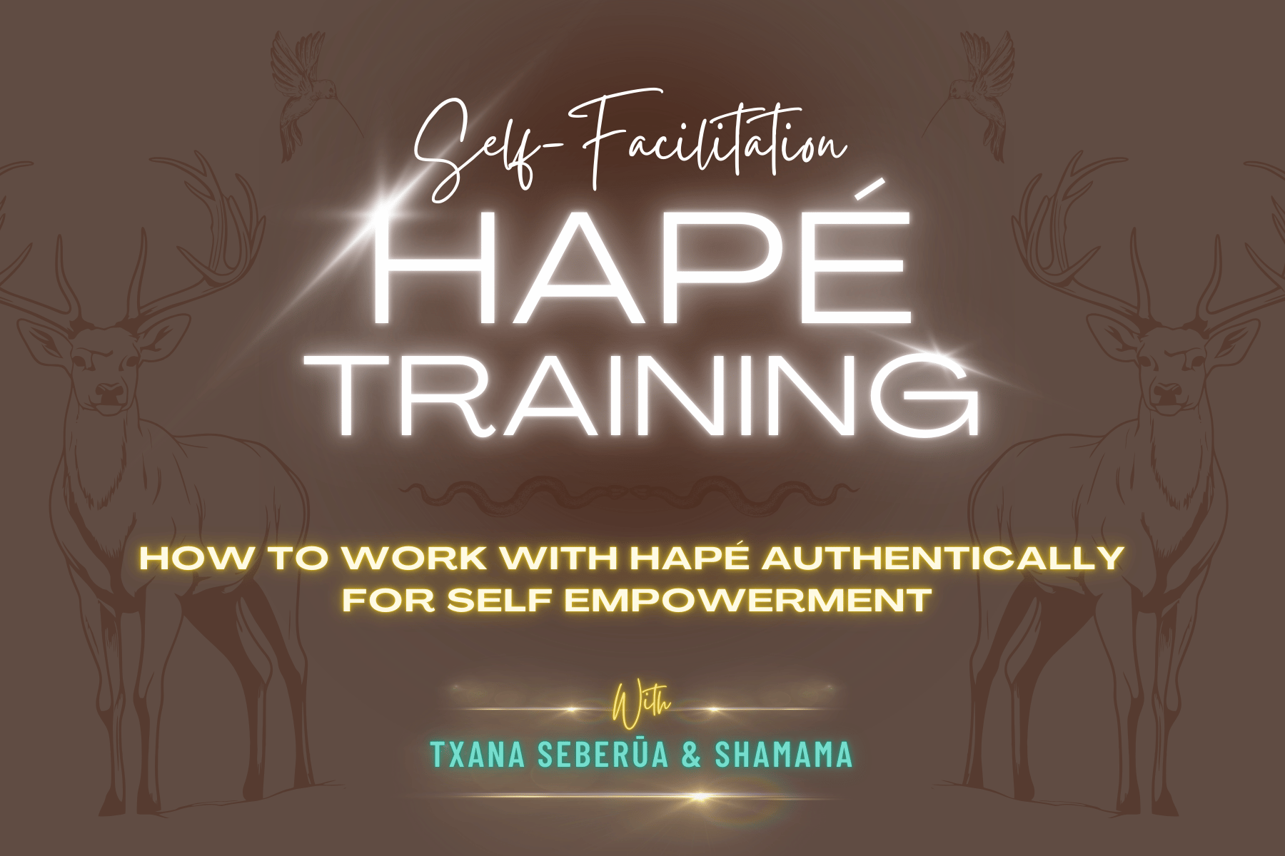 Hapé Training 1—personal practice and self-application online course